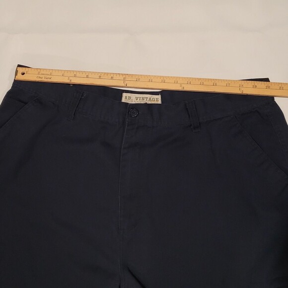 Cargo Shorts RB Vintage Mens Sz 46 BlueRoyal Blue Apparel Utility RBV Dad READ - Picture 7 of 16